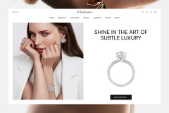 Minimalist E-commerce Website Design and Development